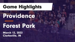 Providence  vs Forest Park  Game Highlights - March 12, 2022