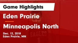 Eden Prairie  vs Minneapolis North  Game Highlights - Dec. 12, 2018