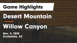 Desert Mountain  vs Willow Canyon Game Highlights - Nov. 5, 2020