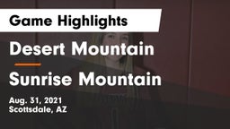 Desert Mountain  vs Sunrise Mountain  Game Highlights - Aug. 31, 2021