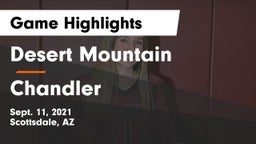 Desert Mountain  vs Chandler  Game Highlights - Sept. 11, 2021