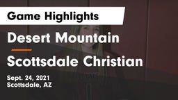 Desert Mountain  vs Scottsdale Christian Game Highlights - Sept. 24, 2021