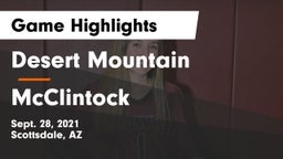 Desert Mountain  vs McClintock Game Highlights - Sept. 28, 2021