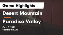 Desert Mountain  vs Paradise Valley Game Highlights - Oct. 7, 2021