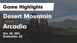 Desert Mountain  vs Arcadia  Game Highlights - Oct. 28, 2021