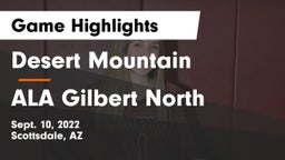 Desert Mountain  vs ALA Gilbert North Game Highlights - Sept. 10, 2022