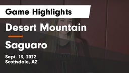 Desert Mountain  vs Saguaro Game Highlights - Sept. 13, 2022