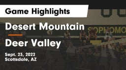 Desert Mountain  vs Deer Valley Game Highlights - Sept. 23, 2022