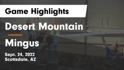 Desert Mountain  vs Mingus  Game Highlights - Sept. 24, 2022