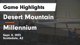 Desert Mountain  vs Millennium   Game Highlights - Sept. 8, 2023