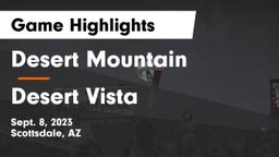 Desert Mountain  vs Desert Vista  Game Highlights - Sept. 8, 2023