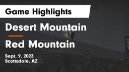 Desert Mountain  vs Red Mountain  Game Highlights - Sept. 9, 2023