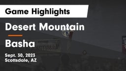 Desert Mountain  vs Basha Game Highlights - Sept. 30, 2023
