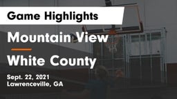 Mountain View  vs White County  Game Highlights - Sept. 22, 2021