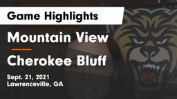 Mountain View  vs Cherokee Bluff   Game Highlights - Sept. 21, 2021