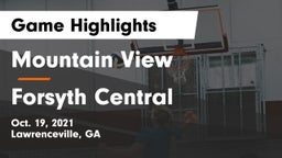Mountain View  vs Forsyth Central  Game Highlights - Oct. 19, 2021