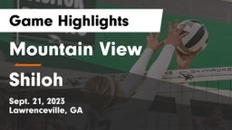 Mountain View  vs Shiloh Game Highlights - Sept. 21, 2023
