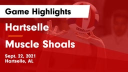 Hartselle  vs Muscle Shoals  Game Highlights - Sept. 22, 2021