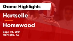 Hartselle  vs Homewood  Game Highlights - Sept. 24, 2021