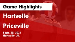 Hartselle  vs Priceville  Game Highlights - Sept. 30, 2021