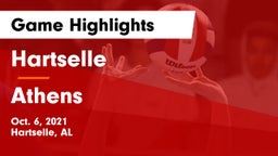 Hartselle  vs Athens  Game Highlights - Oct. 6, 2021