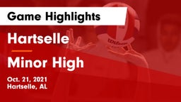 Hartselle  vs Minor High  Game Highlights - Oct. 21, 2021