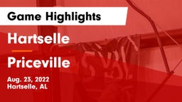 Hartselle  vs Priceville  Game Highlights - Aug. 23, 2022