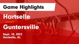 Hartselle  vs Guntersville  Game Highlights - Sept. 10, 2022