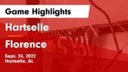 Hartselle  vs Florence  Game Highlights - Sept. 24, 2022