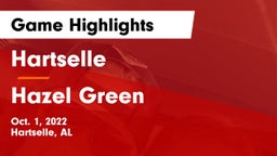Hartselle  vs Hazel Green  Game Highlights - Oct. 1, 2022