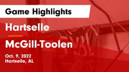 Hartselle  vs McGill-Toolen  Game Highlights - Oct. 9, 2022