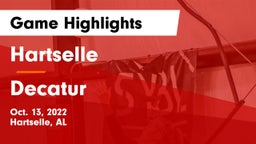 Hartselle  vs Decatur  Game Highlights - Oct. 13, 2022