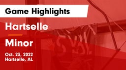 Hartselle  vs Minor  Game Highlights - Oct. 23, 2022