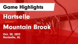Hartselle  vs Mountain Brook  Game Highlights - Oct. 20, 2022