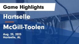 Hartselle  vs McGill-Toolen  Game Highlights - Aug. 25, 2023