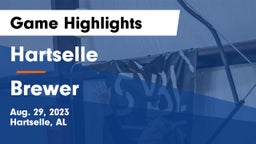Hartselle  vs Brewer  Game Highlights - Aug. 29, 2023