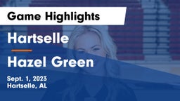 Hartselle  vs Hazel Green  Game Highlights - Sept. 1, 2023