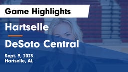 Hartselle  vs DeSoto Central  Game Highlights - Sept. 9, 2023