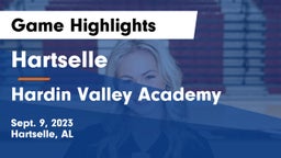 Hartselle  vs Hardin Valley Academy Game Highlights - Sept. 9, 2023