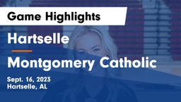Hartselle  vs Montgomery Catholic  Game Highlights - Sept. 16, 2023