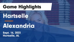 Hartselle  vs Alexandria  Game Highlights - Sept. 16, 2023