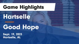 Hartselle  vs Good Hope  Game Highlights - Sept. 19, 2023