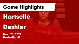 Hartselle  vs Deshler Game Highlights - Nov. 20, 2021