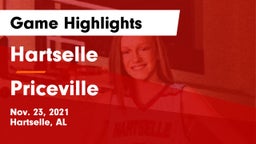 Hartselle  vs Priceville Game Highlights - Nov. 23, 2021