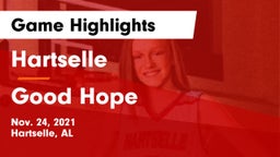 Hartselle  vs Good Hope Game Highlights - Nov. 24, 2021