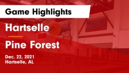 Hartselle  vs Pine Forest  Game Highlights - Dec. 22, 2021