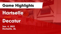 Hartselle  vs Decatur Game Highlights - Jan. 4, 2022