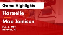 Hartselle  vs Mae Jemison Game Highlights - Feb. 4, 2022