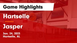 Hartselle  vs Jasper  Game Highlights - Jan. 24, 2023