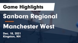 Sanborn Regional  vs Manchester West Game Highlights - Dec. 18, 2021